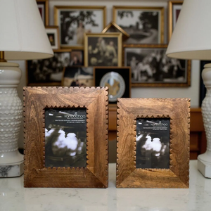 กรอบไม้ธรรมชาติออกแบบเป็นเอกลักษณ์โดยงานฝีมือรูปพระจันทร์เสี้ยว - Product Image 5