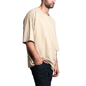 Men's Custom Oversized Boxy T-Shirt High Quality Cotton with Drop Shoulder Design and Plus Size Custom Quality Printing - Product Image 3