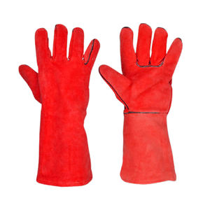 Gants de soudage en cuir en édition limitée 2025 Conceptions exclusives avec protection des mains Gants en cuir confortables pour hommes - Product Image 3
