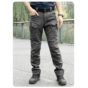 กางเกงยุทธวิธีกันน้ำ, กางเกงเดินทางของผู้ชายให้ความอบอุ่นและกันลมสำหรับตั้งแคมป์เดินป่าและเล่นสกี - Product Image 1