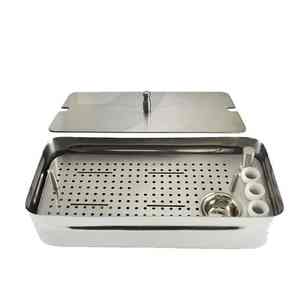 Kit de chirurgie dentaire manuelle en acier inoxydable de qualité supérieure avec ensemble d'instruments d'examen et de diagnostic - Product Image 4