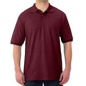 Polo de Golf de secado rápido personalizable para hombre, tejido de poliéster transpirable de longitud larga con estampado de logotipo sólido de talla grande - Product Image 1
