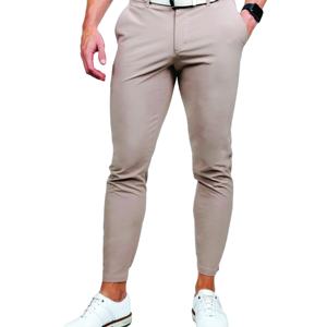Logo personnalisé Pantalon pop confortable Pantalon de jogging de golf pour hommes en coton stretch et polyester personnalisé - Product Image 1