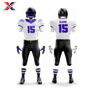 Juste dans le nouveau Style 2025 uniforme de Football américain matériel de Polyester confortable pour l'équipe adulte en gros taux de remise vêtements d'équipe - Product Image 1