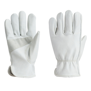 Gants de conducteur fendus de vache de qualité supérieure gants de sécurité de travail en cuir fendu pour la construction gants de sécurité industrielle travailleur - Product Image 3