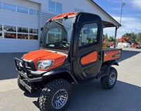 Excellent véhicule utilitaire 4x4 RTV Diesel avec cabine, UTV pour travaux agricoles, véhicule de transport, benne arrière, 110cc, 4 temps, certifié CEE, manuel