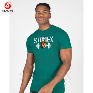 Polo de haute qualité avec logo personnalisé T-shirt graphique de coupe standard pour homme Chemise de gym en polyester pour homme - Product Image 6