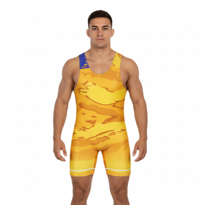 เสื้อกล้ามมวยปล้ำกีฬาอาชีพสำหรับ MMA Powerlifting singlet Jitsu kimono เยาวชนยกน้ำหนักผู้ชายสำหรับฝึกซ้อม - Product Image 3