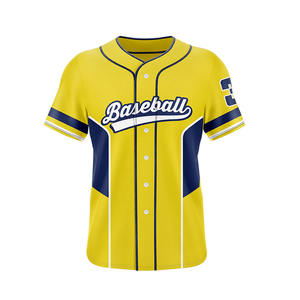 Jersey de béisbol cosido personalizado Jersey deportivo personalizado para hombres con nombre y número de logotipo personalizado - Product Image 6