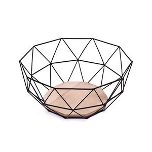 Bol en fil métallique moderne et robuste pour fruits et légumes frais Bol de cuisine en fil métallique fait à la main - Product Image 4