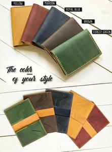 Cartera Larga de Cuero Vacuno Genuino para Mujer, Estilo Vintage, Gran Capacidad, Bolso de Mano con Cierre Abierto LBW-0118, Monedero Personalizado - Product Image 4