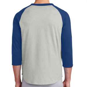 Camiseta de manga raglán vintage 100% algodón manga larga Camiseta cuello redondo de moda para hombre con tela de punto de diseño liso - Product Image 4