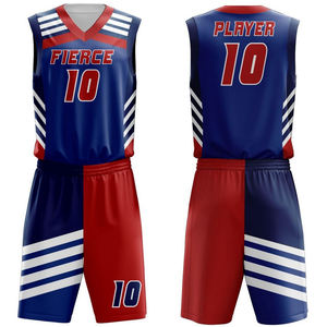 Venta al por mayor de camisetas de baloncesto impresas personalizadas Costura de primera calidad más tamaño transpirable personalizado equipo uniforme conjuntos 100% poliéster - Product Image 4