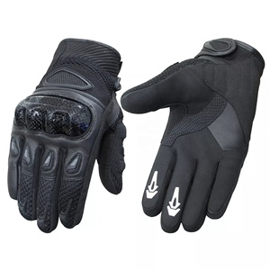 100% cuero duro nudillo protección nuevo personalizado antideslizante resistente al desgaste a prueba de viento impermeable invierno guantes de carreras de motos - Product Image 4