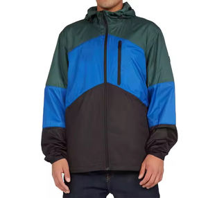 Chaqueta Cortavientos Deportiva para Hombre 2026 con Logotipo Personalizado, Talla Grande, Impermeable, para Invierno, con Capucha, Transpirable, Tejida - Product Image 5