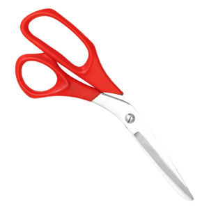 Ciseaux à tissu polyvalents de qualité industrielle avec manche ergonomique en plastique Lames en acier inoxydable à bord lisse-OEM/ODM - Product Image 6