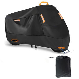 Housse de moto universelle pour toutes les saisons, étanche et résistante aux UV, avec trou de verrouillage de sécurité pour housse de véhicule électrique - Product Image 2