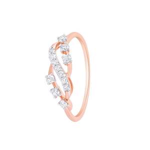 Bague de mariage populaire en diamant rond taille brillant, sertie sur mesure, certifiée IGI, luxe éternel, exquise, pour les fêtes - Product Image 2