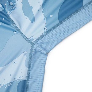 Venta al por mayor OEM diseño personalizado Upf50 Uv protección solar camisas de pesca de los hombres de poliéster de secado rápido de manga larga Camisetas de pesca - Product Image 4