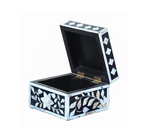 Elegante Caja de Nácar, Artesanía Elegante, Regalos de Acción de Gracias y Obsequios, Cajas de Joyería de Nácar - Product Image 5