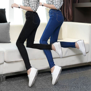 Jean ample et décontracté en coton stretch pour femmes, pantalon d'été pour femmes de haute qualité - Product Image 4