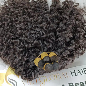 ผมดิบเป็นมัดผมแท้แบบดั้งเดิมผมคนเวียดนามแบบ100% ผมแท้คลิปเกรดดีขายส่งจากโรงงาน - Product Image 1