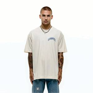 เสื้อยืดแขนสั้นพิมพ์ลายกราฟิกสำหรับผู้ชายเสื้อยืดคอกลมผ้าคอตตอนคอมโบ100% 240 GSM ออกแบบได้ตามที่ต้องการ - Product Image 1