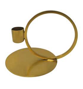 Portavelas decorativo de metal para decoración del hogar estilo granja y ambiente romántico con velas durante las noches - Product Image 5