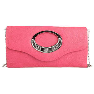 Bolso de mano elegante para mujer 9074 - Rosa - Product Image 3