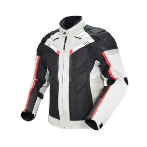 Chaqueta de motociclista hecha en fábrica, chaqueta de carreras de motos de alta calidad a prueba de viento para montar en Motocross para hombres - Product Image 3