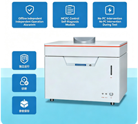 Analyseur d'humidité entièrement automatique YX-WK7400 haute précision pour biomasse solide, combustibles et minerais, pour laboratoire, 20-30 échantillons, garantie 1 an