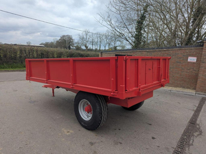 Tracteur de remorque de ferme chaude, remorque de basculement agricole de remorque de benne hydraulique en acier Chine CE personnalisé fourni Offre Spéciale - Product Image 5