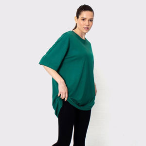 Camisetas de Verano para Mujer, de Alta Calidad, Ecológicas, Transpirables, 100% Algodón, Ajuste Delgado, Secado Rápido, Ligeras - Product Image 3