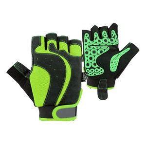 GAF Wholesale <b>Barbell</b> Rows Training Gloves Workouts Palm Protection Weightlifting Gloves Half Finger Gym Fitness Gloves - Product Image 1