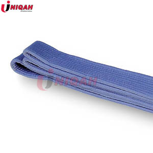 Venta al por mayor de alta calidad 100% algodón Karate Judo Jiu Jitsu cinturón personalizado artes marciales desgaste - Product Image 2