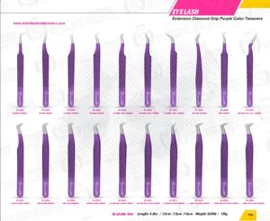 Pince à épiler d'extension de cils Forte pince à épiler d'extension de cils incurvée Dernière conception disponible dans toutes les couleurs - Product Image 5