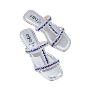 FN7822กีฬาแฟนซีเงินสำหรับรองเท้าแตะ - Product Image 1