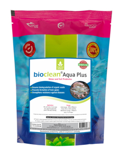 Bioclean Aqua Plus Premium Probiotic Animal Feed pour une santé optimale des crevettes Vannamei - Product Image 1