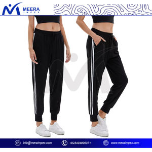 Joggers fuselés à taille haute de qualité supérieure pour femmes Vêtements de détente en coton mélangé ultra-doux avec poches XS-XXL tailles Low Mid Breathable - Product Image 6