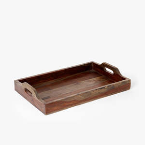 ถาดไม้มะม่วงเสิร์ฟชาร์คิวรี่บอร์ดสำหรับงานปาร์ตี้ถาดไม้อาเคเซียทรงสี่เหลี่ยมผืนผ้าถาดไม้สำหรับตกแต่งบ้านชีสบอร์ดขนมขบเคี้ยว - Product Image 4