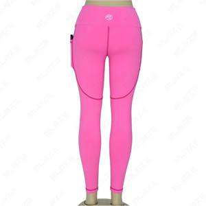 Mallas de Yoga con cintura elástica, ropa de mujer, venta al por mayor, mallas de Yoga con corte en V, mallas elásticas suaves para Fitness, mallas de Yoga con cintura - Product Image 4