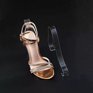 Soporte de acrílico transparente para zapatos a precio de fábrica 2025 para sandalias y exhibición de zapatos en tiendas minoristas - Product Image 2