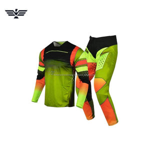 Conjunto de Jersey y Pantalones de Motocross Personalizados, Ropa de Motociclismo Todoterreno, Transpirable, de Secado Rápido, 100% Poliéster, Traje de Carreras de Motocicleta - Product Image 3