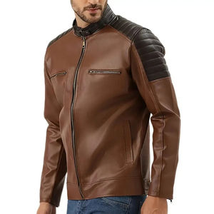 Vestes universitaires OEM disponibles en gros veste en laine et en cuir luxueusement vierge et respirante pour hommes - Product Image 2