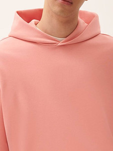 Vente en gros de sweats à capuche décontractés et surdimensionnés Topman pour hommes en rose délavé sweats à capuche adaptés à une tenue décontractée sweats à capuche imprimés personnalisés - Product Image 3