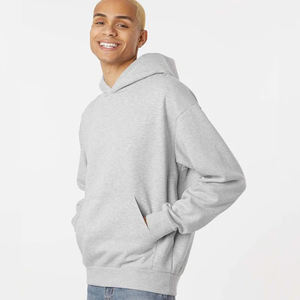 Independent Trading Hoodies Unisex Heather French Terry Sudadera con capucha Adulto Unisex Sudadera con capucha con bolsillo de canguro - Product Image 2