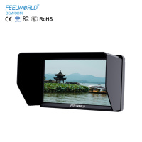 Moniteur de caméra FEELWORLD S55E de qualité industrielle avec personnalisation du logo et de l'emballage, moniteur embarqué