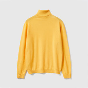 Wholesale High Quality Spandex/Polyester/Cotton Turtleneck <b>Shirts</b> <b>Men</b> Customizable Logo Embroidery Regular Fit Knitted Quick Dry - Product Image 2