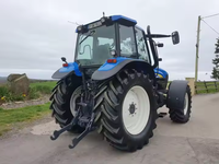 Tracteur agricole Solis 90HP 4 roues motrices avec cabine, transmission par engrenages, bleu, respectueux de l'environnement