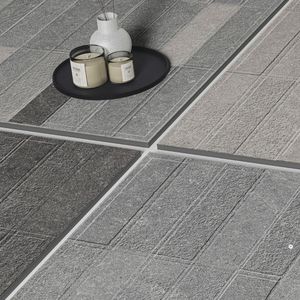 Carreaux de porcelaine texturés sculptés de qualité supérieure 600x1200 – Carrelage mural de luxe pour hall d'hôtel, décoration rustique haut de gamme, carreaux d'intérieur pour entreprises - Product Image 2